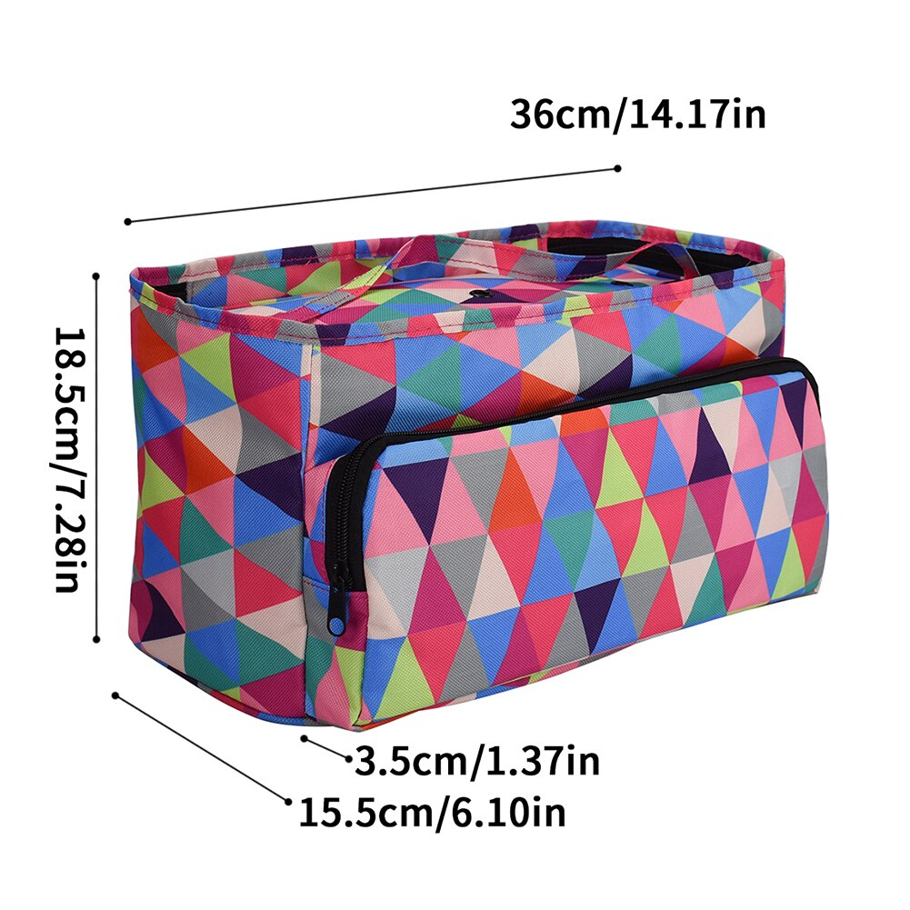 Neulepuikot ompelusarja virkkuukoukut lanka langan säilytyspussi tee itse järjestäjäpidike villa virkkuukoukut tee itse säilytyslaukku: B 36 x 18.5 x 15.5cm