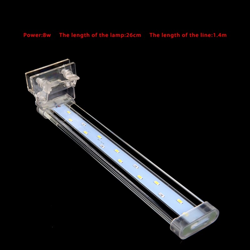 Aquarium Aquarium Clip Licht Plant Groeien Dompelpompen Verlichting Lamp Decor Eu Plug