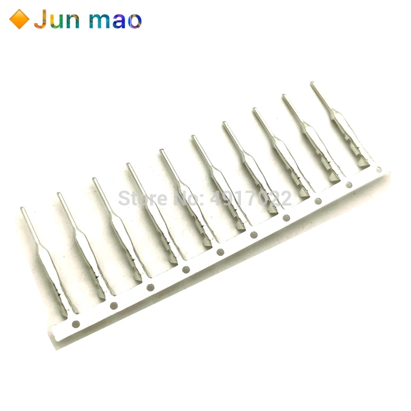 2.54mm Dupont reed Dupont Jumper Wire 2.54 Dupont languette Connector Terminal Pins Crimp Femal Male Pin Gold and Tin Plating