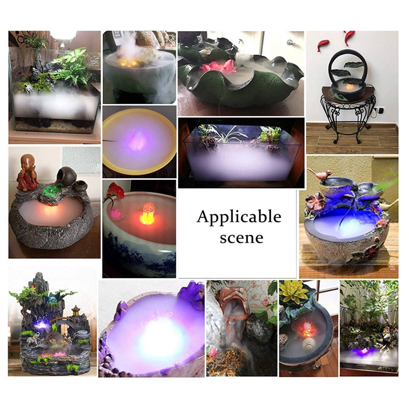 Ultra Sound Technology Mist Maker Fogger, USB Betrieben, Bunte LED