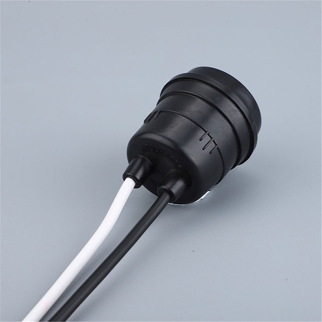 2/5/10/20pcs Pack Waterproof E27 Pigtail Lamp Socket with Wire Rainproof E26 Lamp Holder for Outdoor Garden Patio DIY Lighting