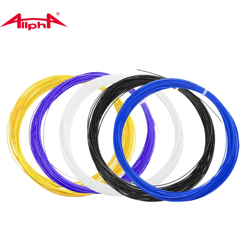 Corda da Badminton Allpha 30 pezzi Nylon 0.75mm corda da racchetta da Badminton ad alta formazione rete SY201 corda per racchetta da spiaggia