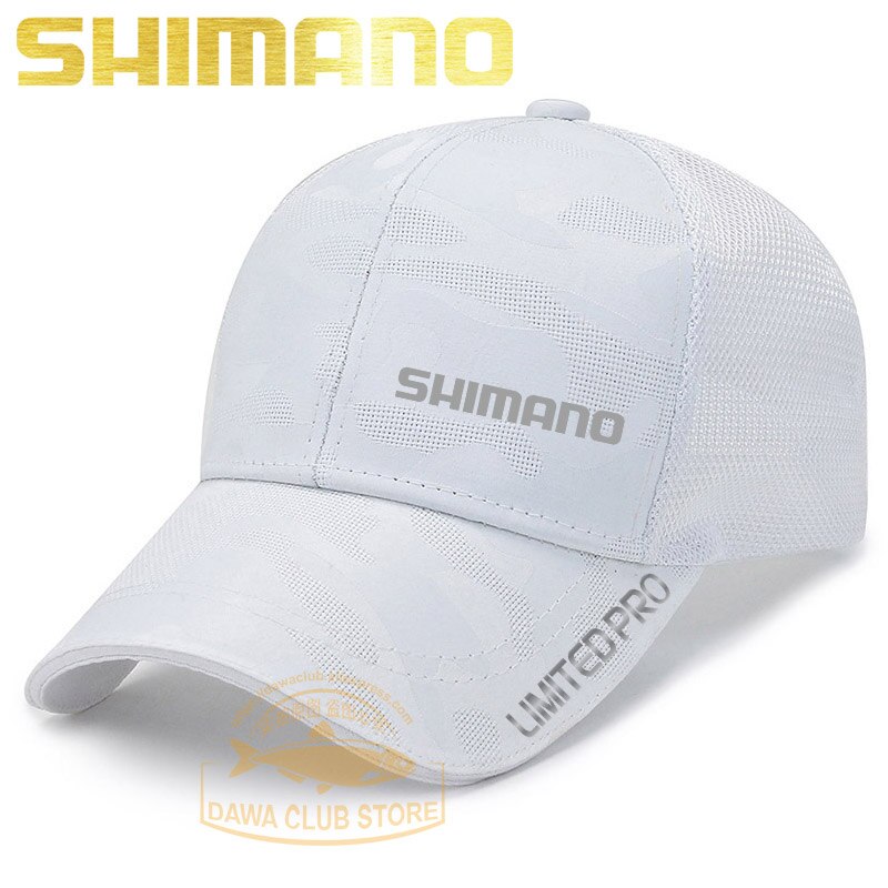 Summer SHIMANO fishing breathable baseball cap men and women spring and summer camouflage fishing cap riding mountaineering sun: 02
