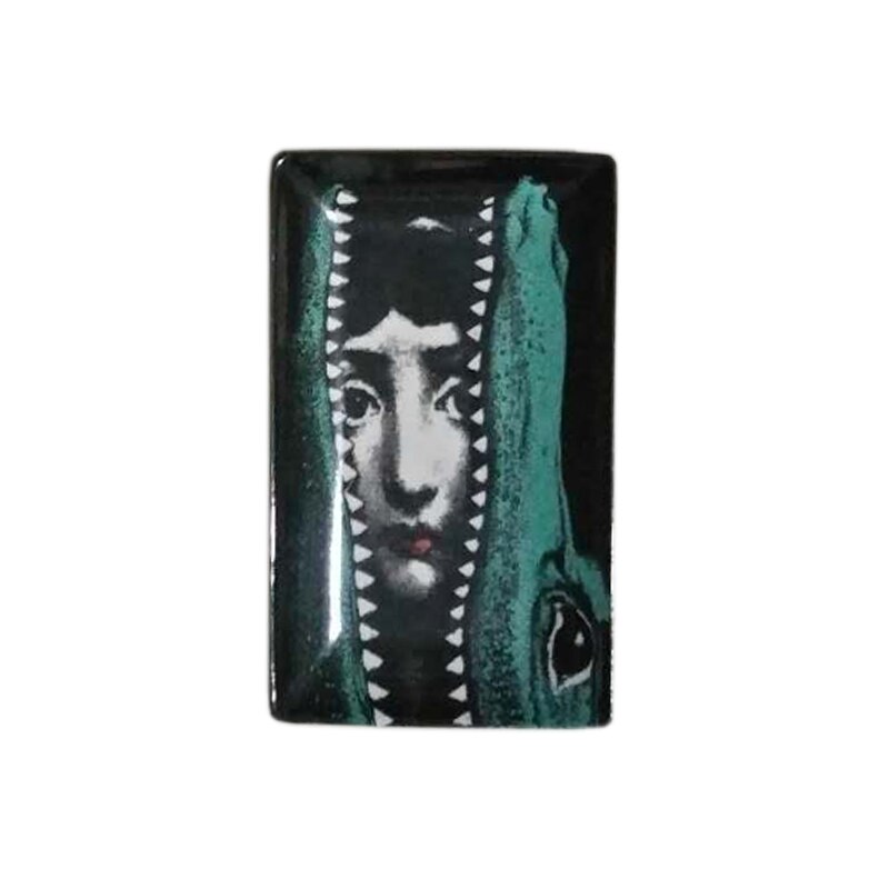 Rectangle Human Face Plates: D