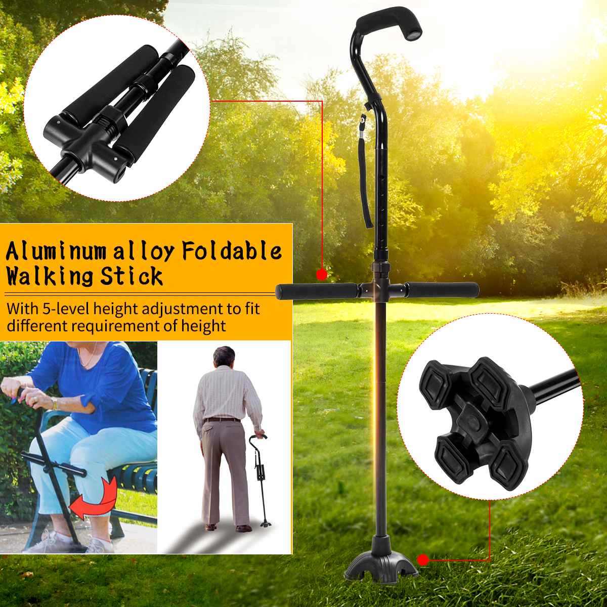 Easy-Sit-Stand-Up-Cane-Folding-Walking-Stick-Folding-Safety-Walking-Stick-Cane-for-Man-Woman-Fathers-Mothers