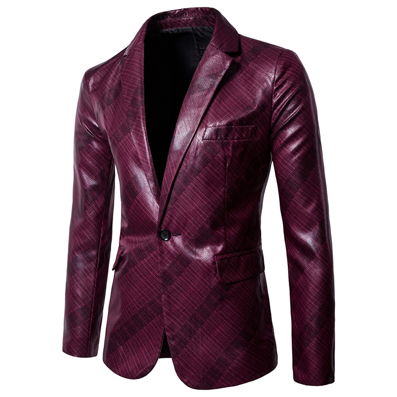 Veste cintrée pour homme, blazer imprimé brillant, costume taille ue 3XL, , veste cintrée pour homme, costume décontracté