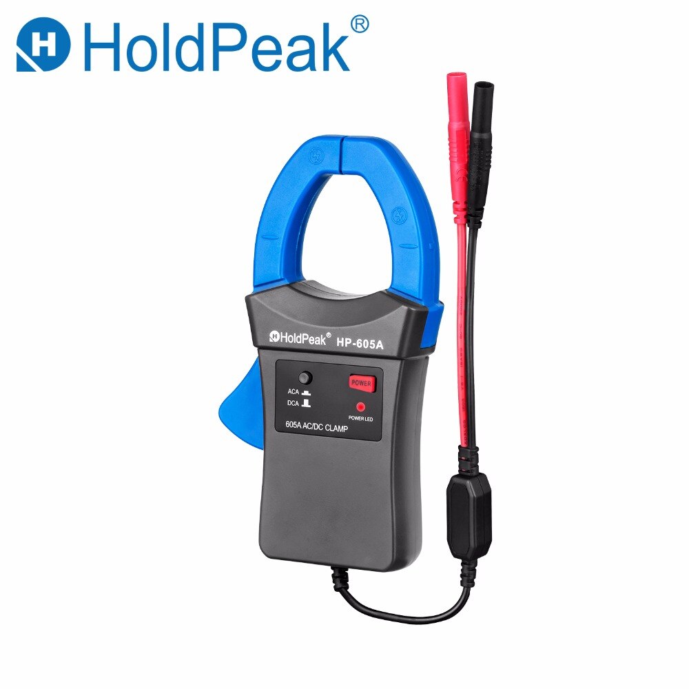 HoldPeak HP-770HC True RMS Autoranging Probe Digital Multimeter With NCV+HP-605A Clamp Adapter 600A AC/DC Current Power LED 45mm