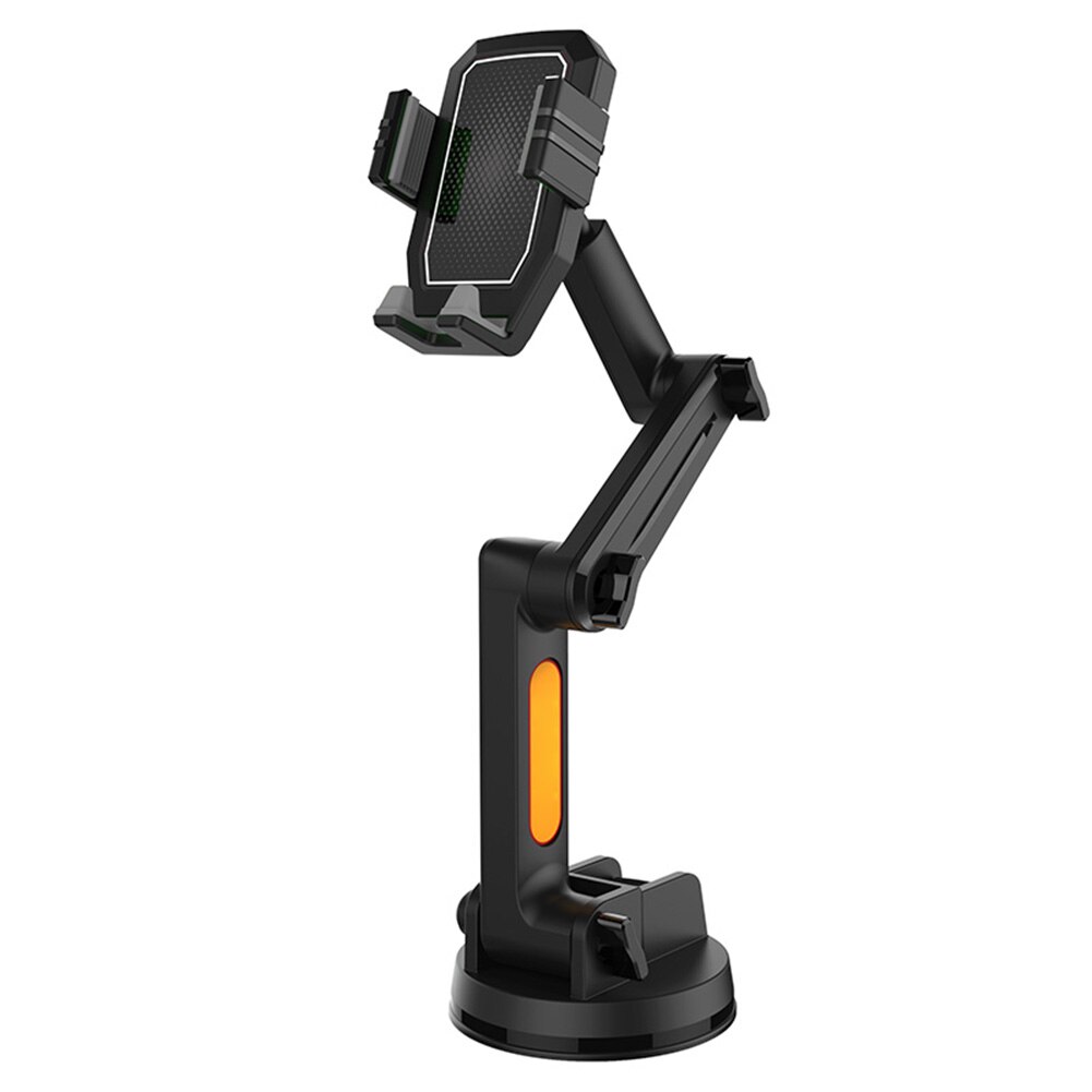 Universal Truck Cellphone Mount Mobile Phone Holder Stand Adjustable Long Arm Windshield Mobile Phone Mount for iPhone Xiaomi: Default Title