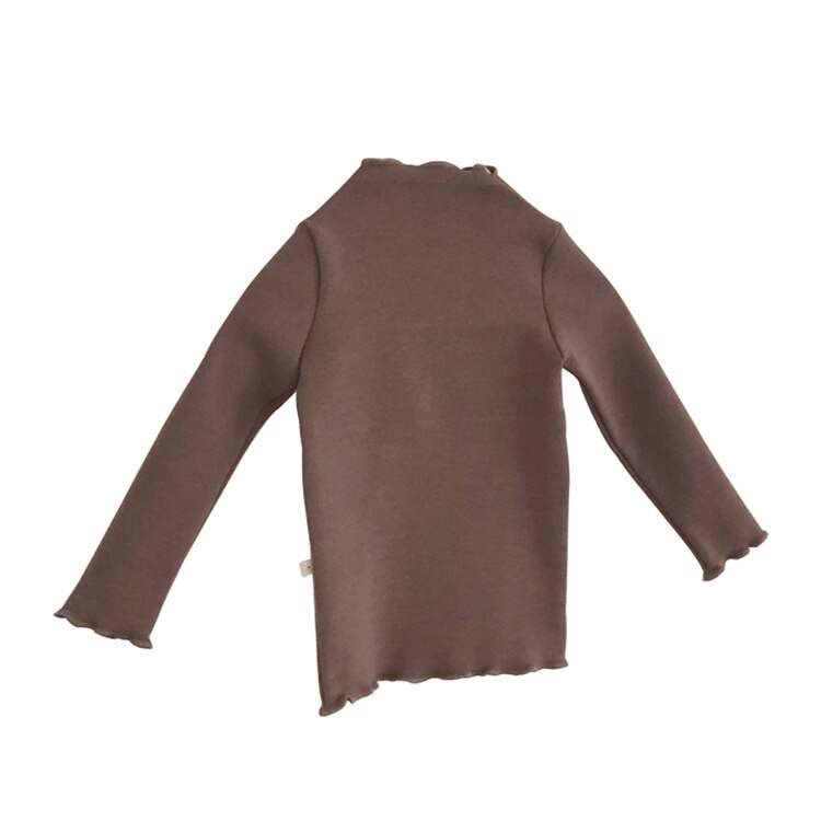 Herfst koreaanse kinderkledingproducten baby katoenen t-shirt met lange mouwen baby bottoming t-shirt baby bottoming