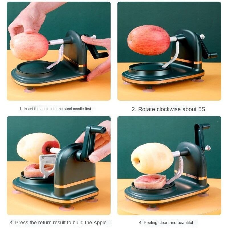 Apple Peeler Manual Fruit Peeler with Anti Skid Base Save Energy Fruit Divider Sydney Peeler Kitchen Gadgets Cooking Tools