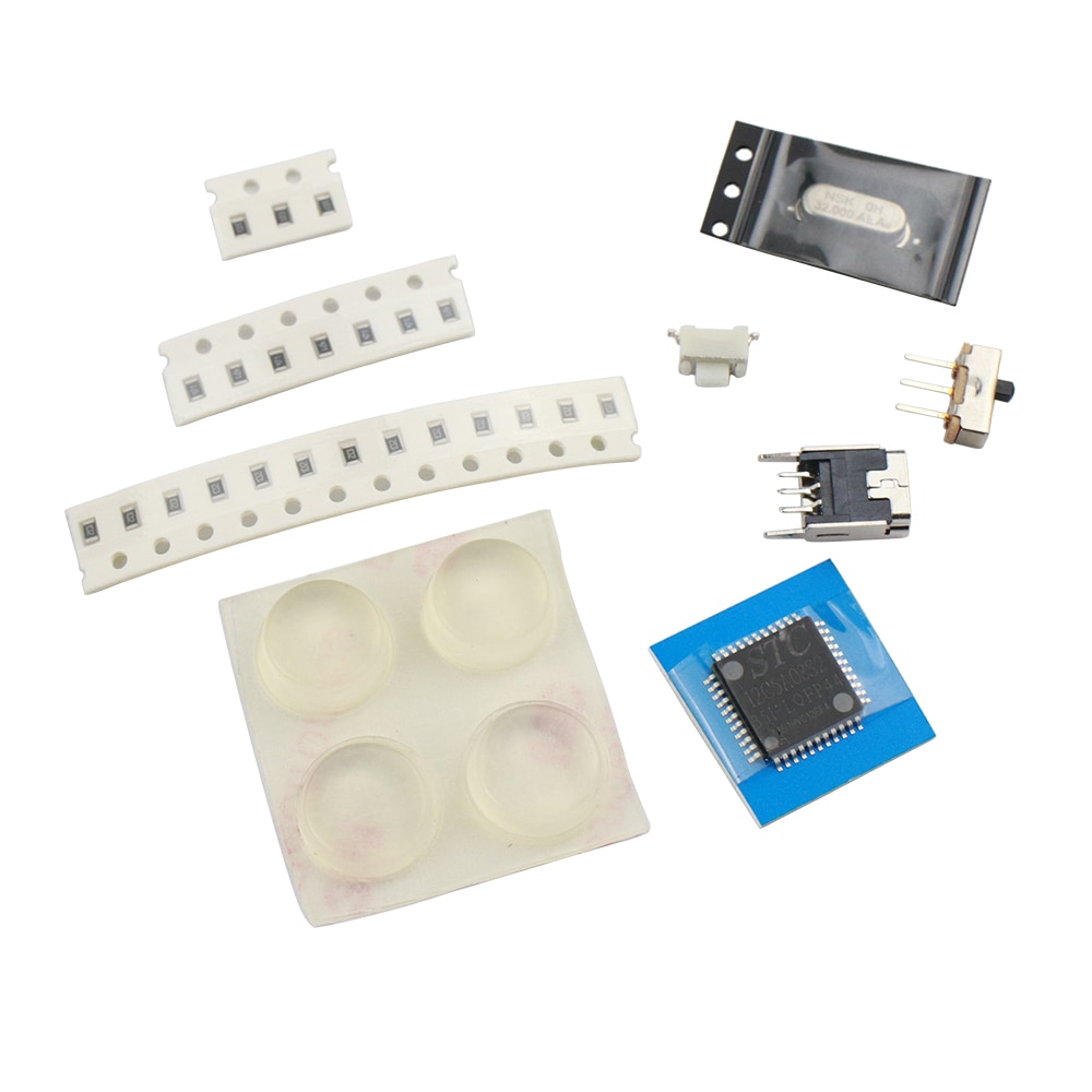 Ghxamp led-tasonäyttö  ks16 musiikkitaajuutta teese-itse sarjat vu torni fantasia kristalli äänipylväs elektroniset tee-se-itse sarjat 1pc