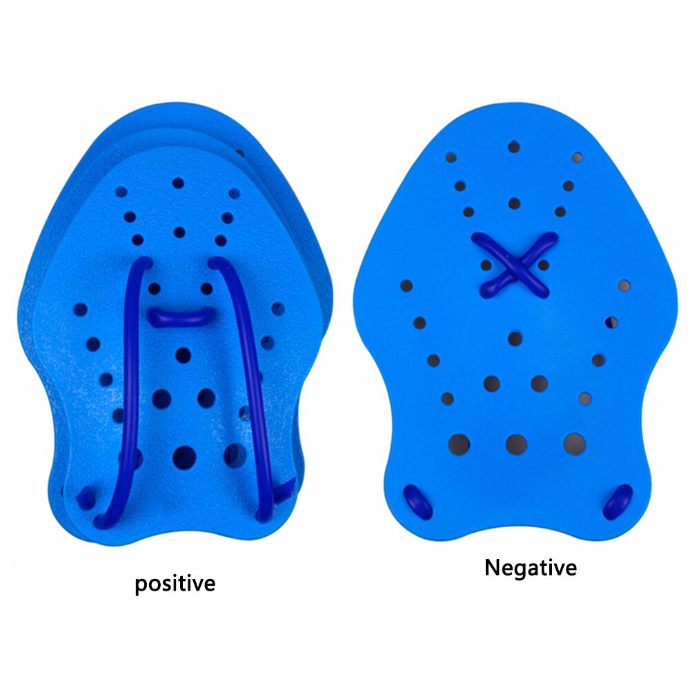 1 Pair Adjustable PVC Hand Swimming Paddles Webbed Gloves Hand End Training Diving Paddle Gloves Water Paddles Equipment