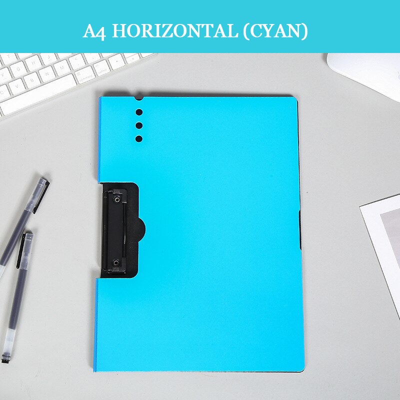 A4 folder PP folder file folder student stationery paper folder office folder clipboard доска для записей writing pad: Pink