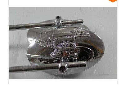 Chrome Motorrad Rückspiegel Für Kawasaki Vulcan Klassische VN 400 VN500 VN800 VN 900 1200 1500 1600 2000 Chopper Cruisers