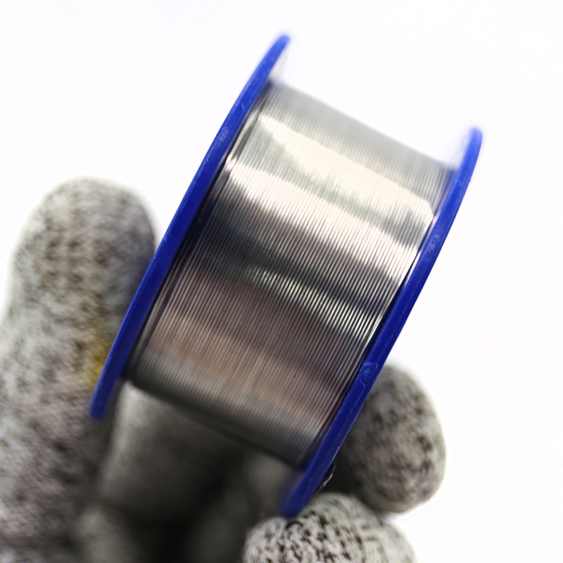 2 stk/parti mekaniker dobbelt kerne loddetråd 0.3/0.4/0.6/0.8/1.0/1.2/1.8mm 60g kolofonium tin tråd elektronisk svejseværktøj