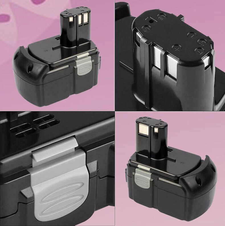Batería recargable de iones de litio de 18V, 5.0Ah, 6000mAh, BCL1830, herramientas eléctricas inalámbricas para Hitachi BCL1815, 327730, 327731, EBM1830