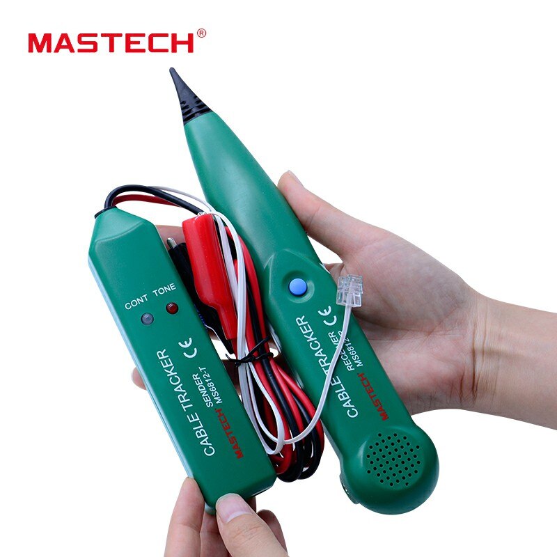 MASTECH MS6812 Telefoon Wire Tracer UTP Tool Kit LAN Netwerk Kabel Tester Line Finder RJ45 RJ11 Lijn Vinden Testen