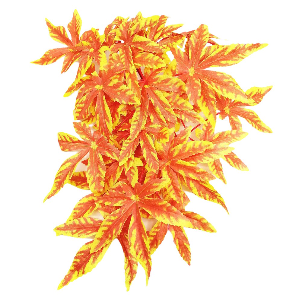 11.81 " Wall Hanging Vine Decoration Bamboo Leaves Reptile Plants Rattan Plants Artificial Foliage Garden Decor, Multi-choice: 3