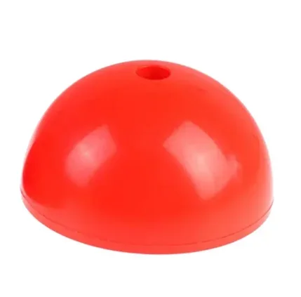 Waterinjectiebasis Voetbal Voetbaldeur Paal Vlag Logo Bar Trainingsapparatuur Teken Obstakel Markeerstang Voetbalbenodigdheden: YELLOW