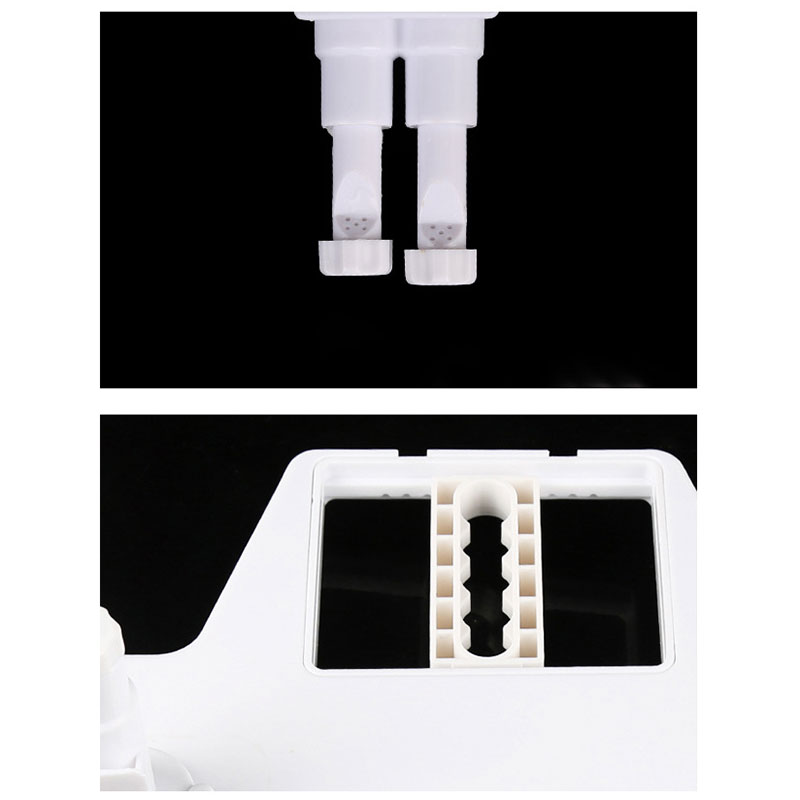 Wc Seat Attachment Non Elektrische Handmatige Bidet Dubbele Hoofd Verse Waternevel XH8Z