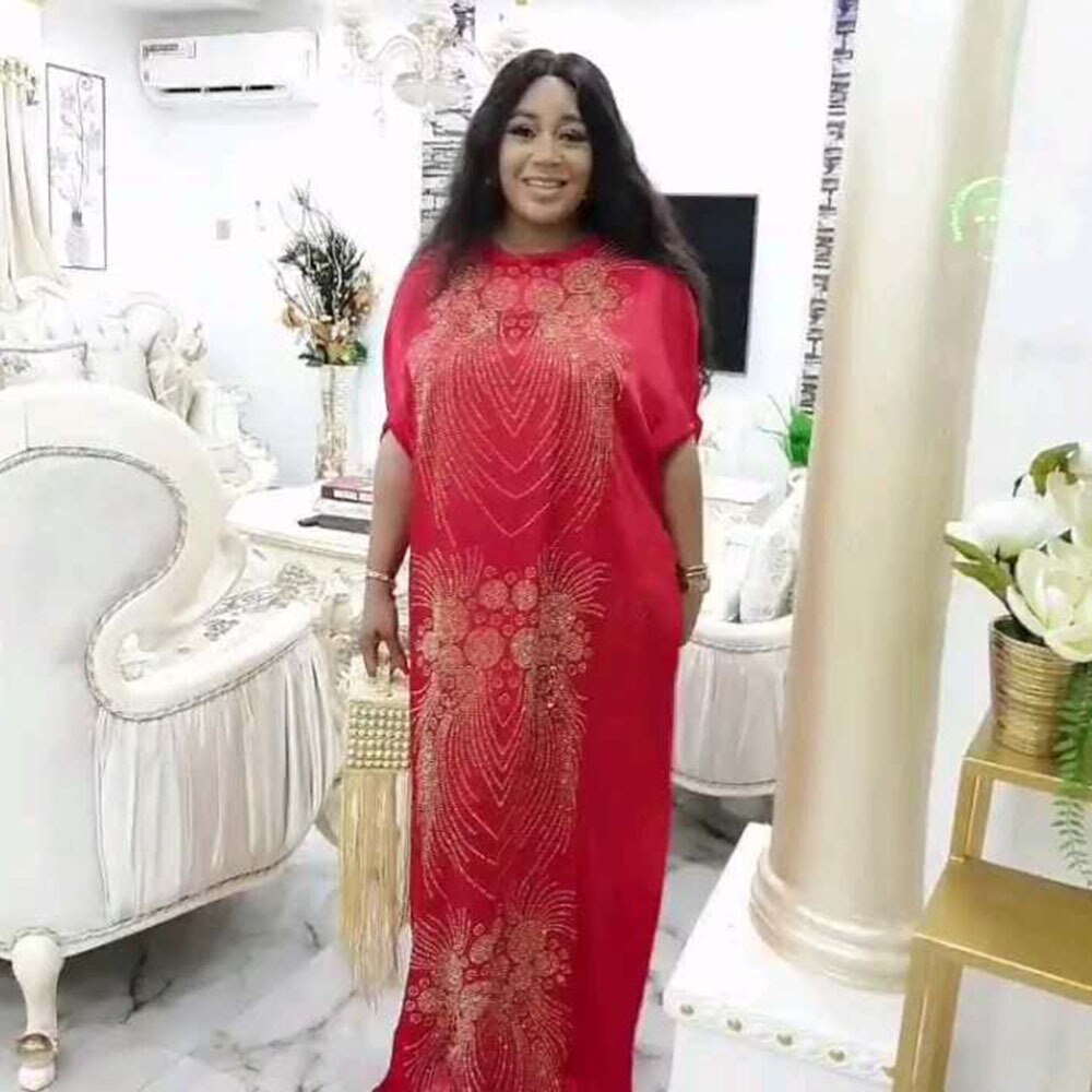 Africa Dress African Dresses for Women 2 Piece Set Dashiki Embroidered Traditional Boubou African Clothes Muslim Dress