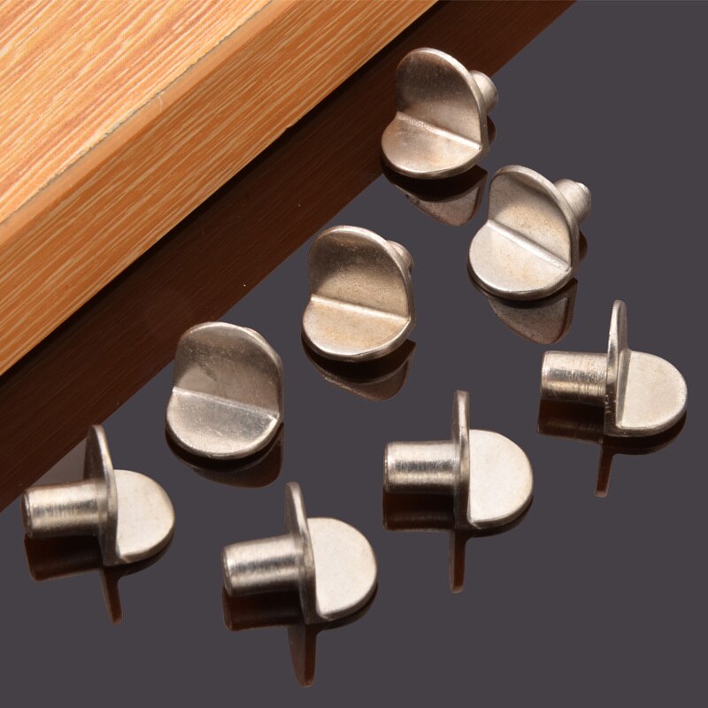 20 stk. justerbar metalhyldeholder hylder beslag til glashylder skabsmøbler hardware lige vinkel lag studs pinde