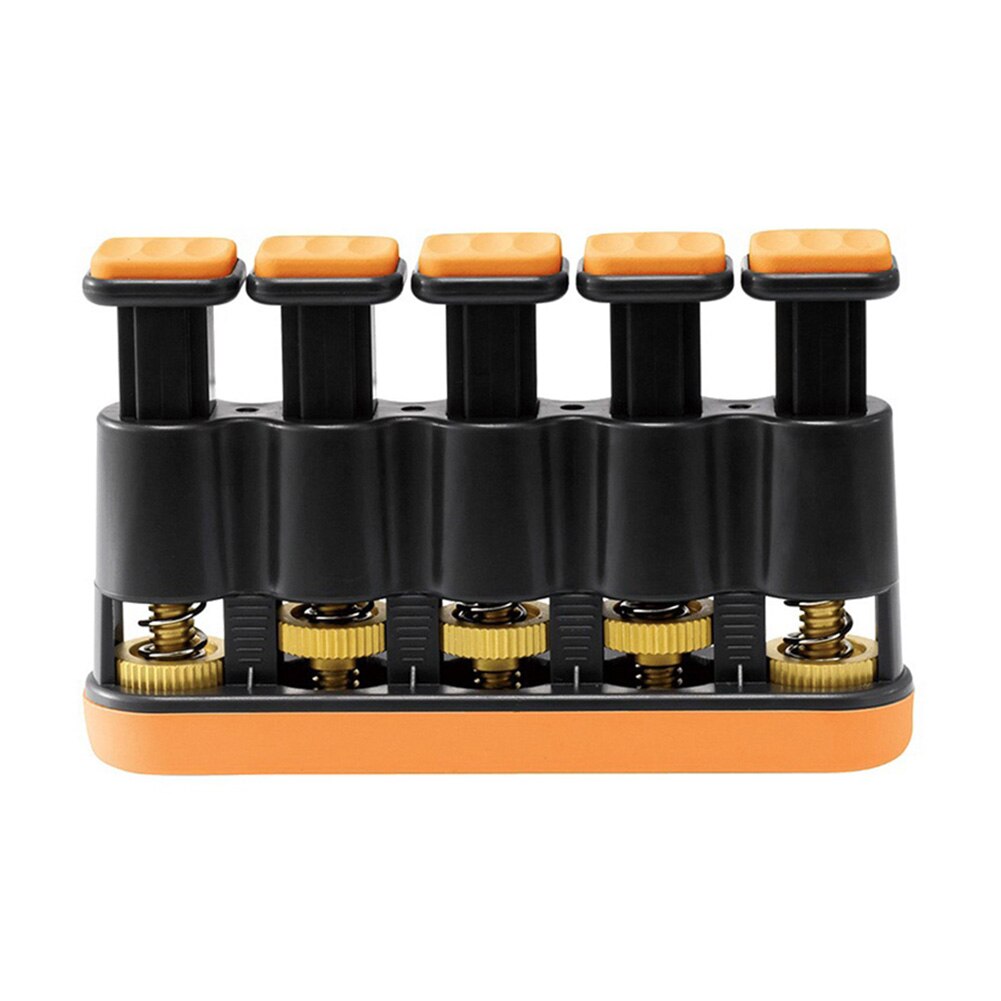 Guitar Force Strengthener Finger Exerciser Hand Grip Strength Training For Athletes Musicians SAL99: Orange