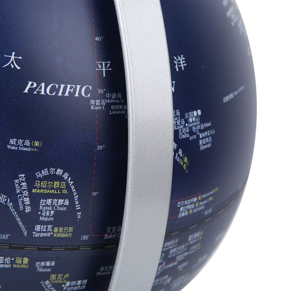 20Cm Wereldbol Elektrische Met Licht Aarde Kaart Leren Onderwijs Kinderen Geografie Speelgoed Globe Thuis Bureau Decor Verlichting kaart