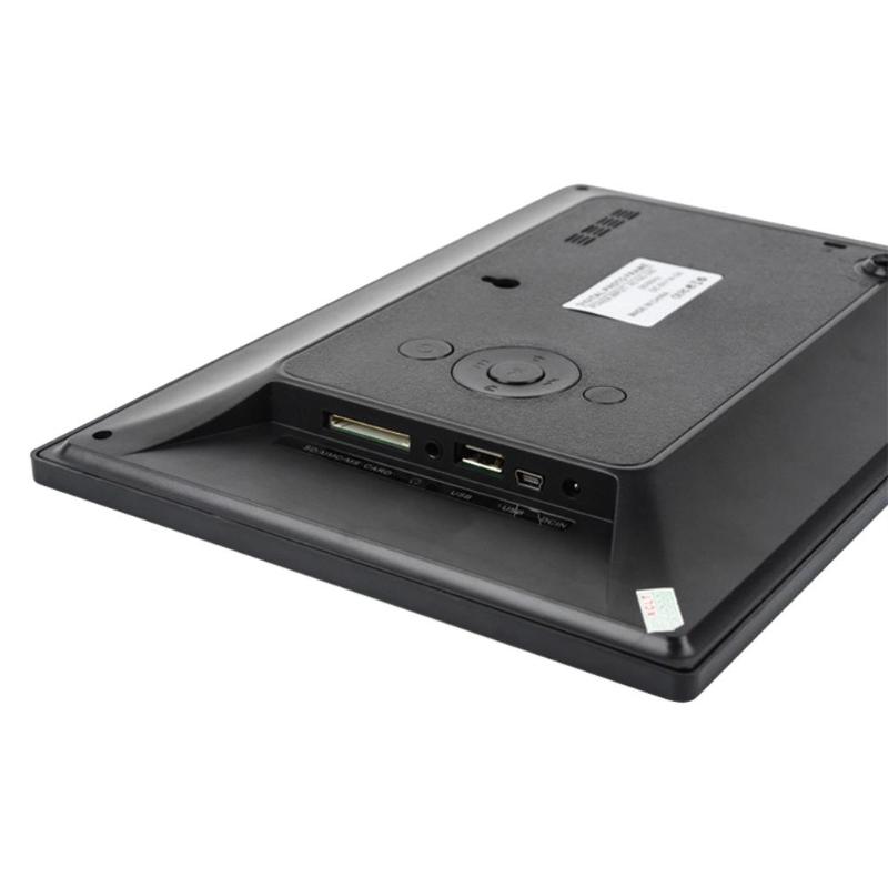 Vodool 10 inch 1280*800 lcd digitale fotolijst hd elektronische foto muziekvideo voor kerstherdenking