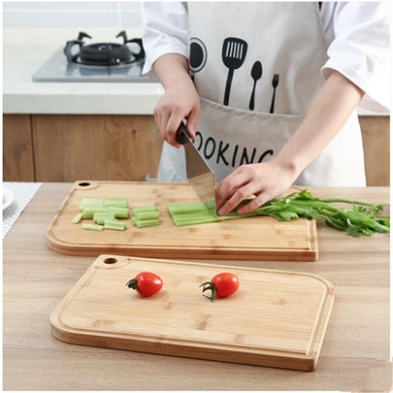 Chinese Cutting Board Household Solid Wood Cutting Board Thickened Rolling Board Chopping Board for Fruits Cutting Board Bamboo