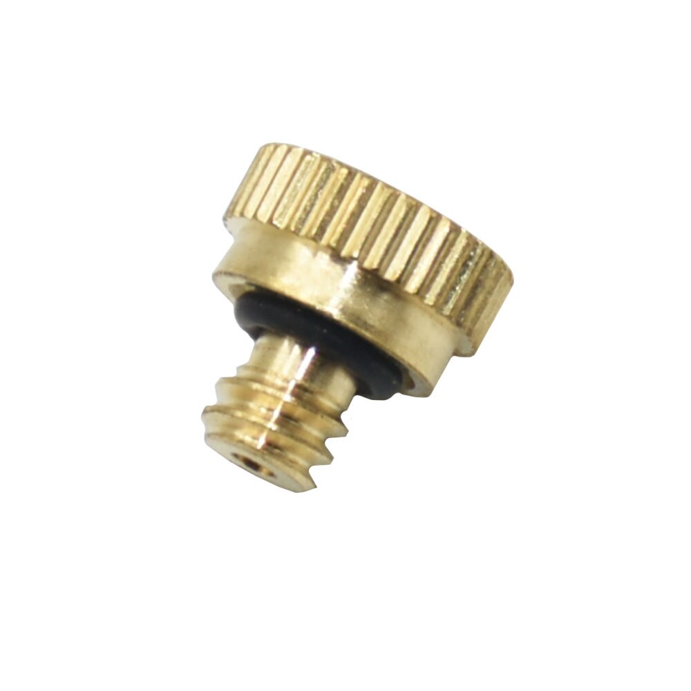 0.2/0.3/0.4/0.5/0.6mm dysze rozpylające z gwintem 3/16 cala dysze przeciwmgielne trójnik dla systemu chłodzenia mgłą patio układ chłodzenia na zewnątrz 5 sztuk