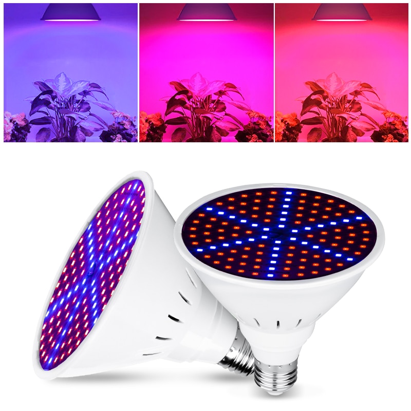 Full Spectrum Plant Grow Led Light Bulbs Hydro for Flower Vegetable Greenhouse Indoor Garden E27 Phyto Lamp