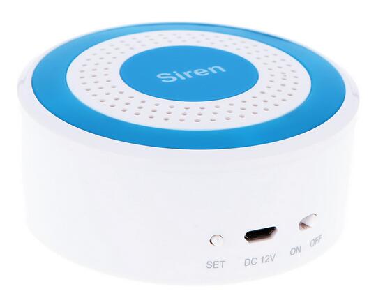 standalone alarm host 20 wireless defense zones siren voice prompts quick flash strobe