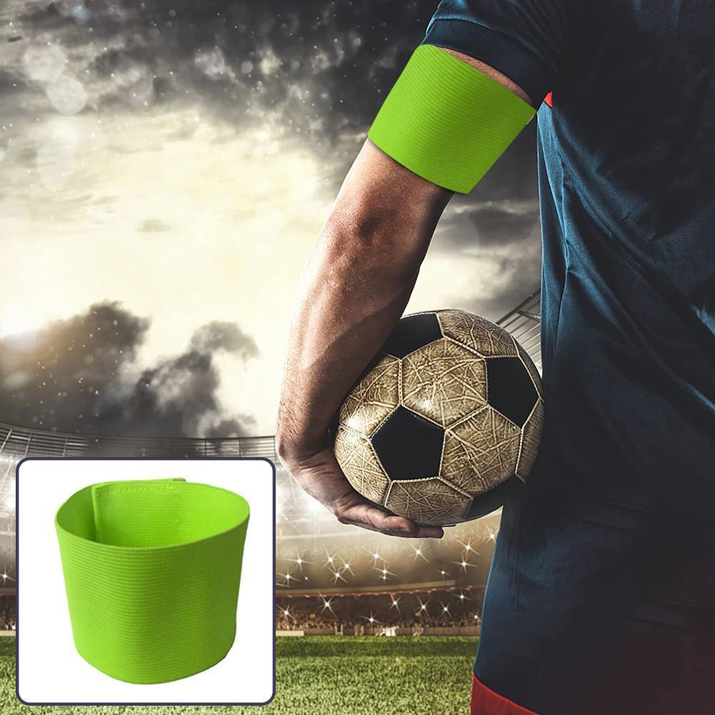 Colorful Anti-off Football Soccer Captain Armband Player Arm Band Adjustable Group Armband