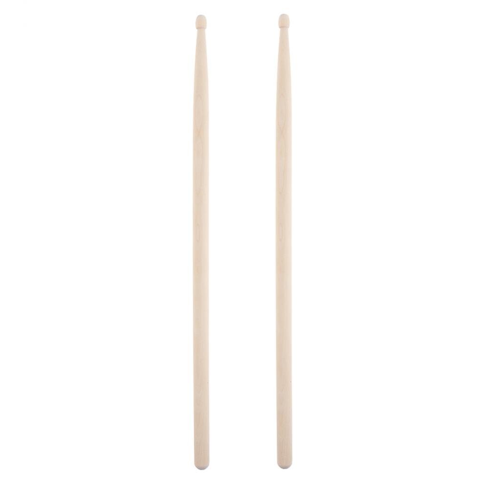 4pcs Jazz Drumsticks Set Include 5A Maple Drum Sticks Bamboo Steel Wire Brushes and Velvet Bag for Musical Instrument