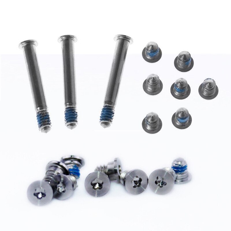 for Apple Pro 13Inch 15Inch 17Inch Back Cover Screw for A1278 A1286 A1297 Laptop Computer Repair Parts Silver Co