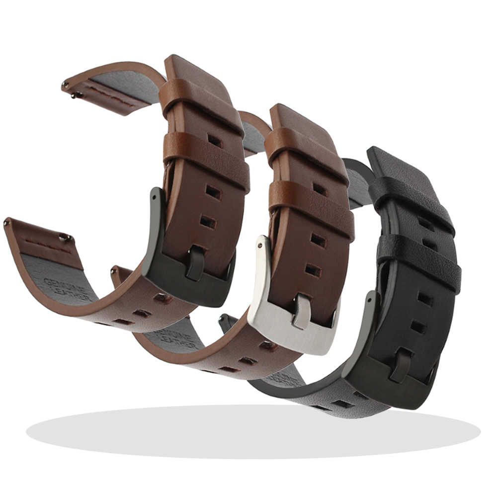 Lederen band voor OnePlus Watch 2/46 horlogeband voor OPPO Watch X/4 Pro vervangende armband voor Realme Watch 3 2 S Pro polsband
