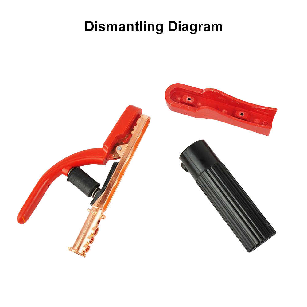 Arc Welding Machine Electrode Holder 300A/800A Electrode Holder Rod Welding Machine Miniature Copper Electrode Welding Machine