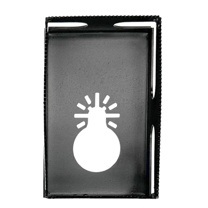 Square Slot Cutter Square Milling Cutter Carving for Drywall Holes Opener Rectangle/Square Sloting Tools Woodworking Accessories: Rectangle Black