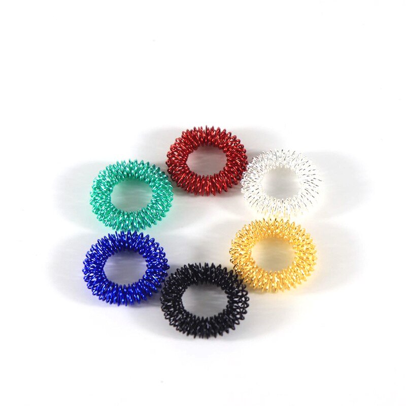 Anneau de Massage pour les mains et les doigts, ensemble de soins de santé, à usage domestique, acupression, Figure, outils de Massage, Relax directe, 10 pièces