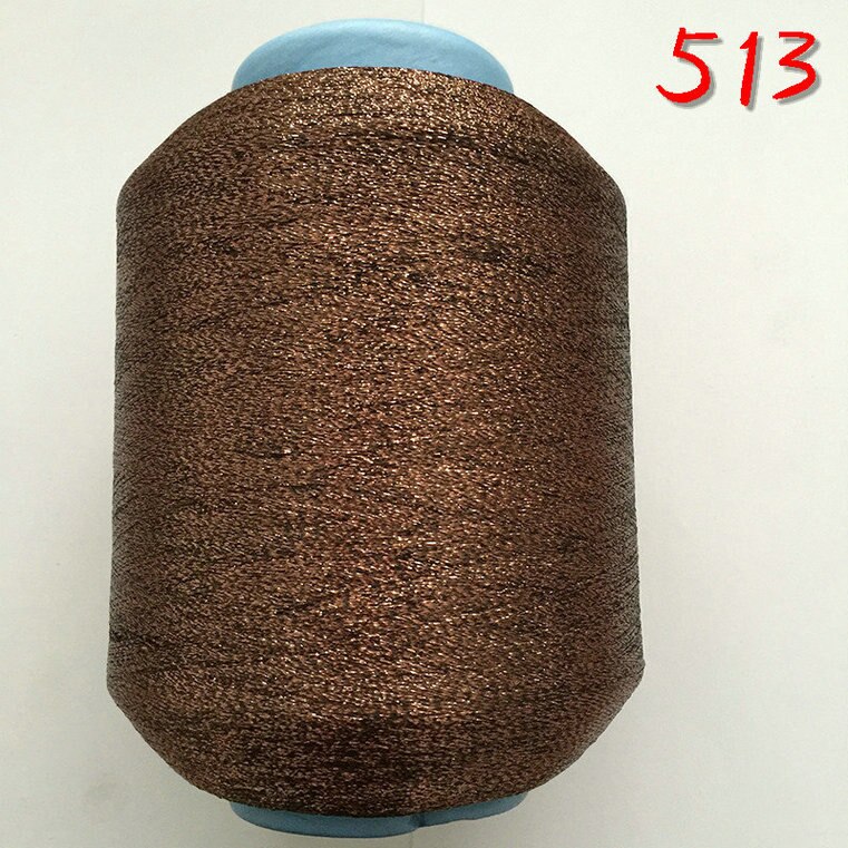 500g Golden silk embroidery thread summer style sewing thread yarn for knitting wool yarn for crochet machine knit yarn ZL45: 513