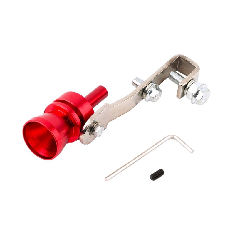 Car Modified Turbo Whistle Exhaust Pipe Sounder Imitator Tail Throat Nozzle Muffler Exhaust Pipe Muffler Auto Accessories S M L: RD-M