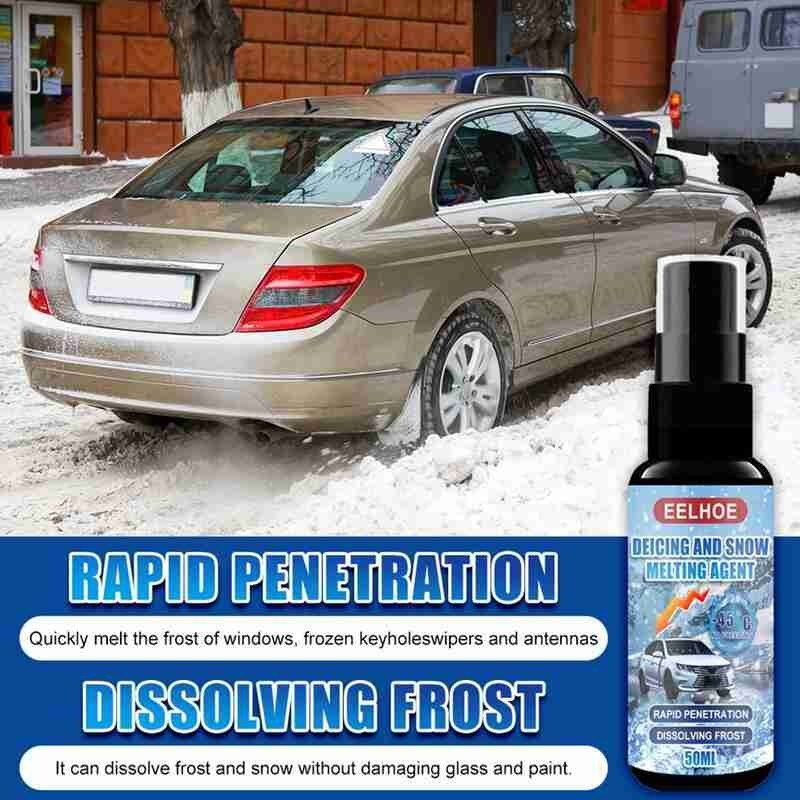 30Ml Auto Removal De-Icing-Agent Multifunctionele Voorruit Ontdooien Smelten Auto Ice Glas Remover Tool Deicing M2F8