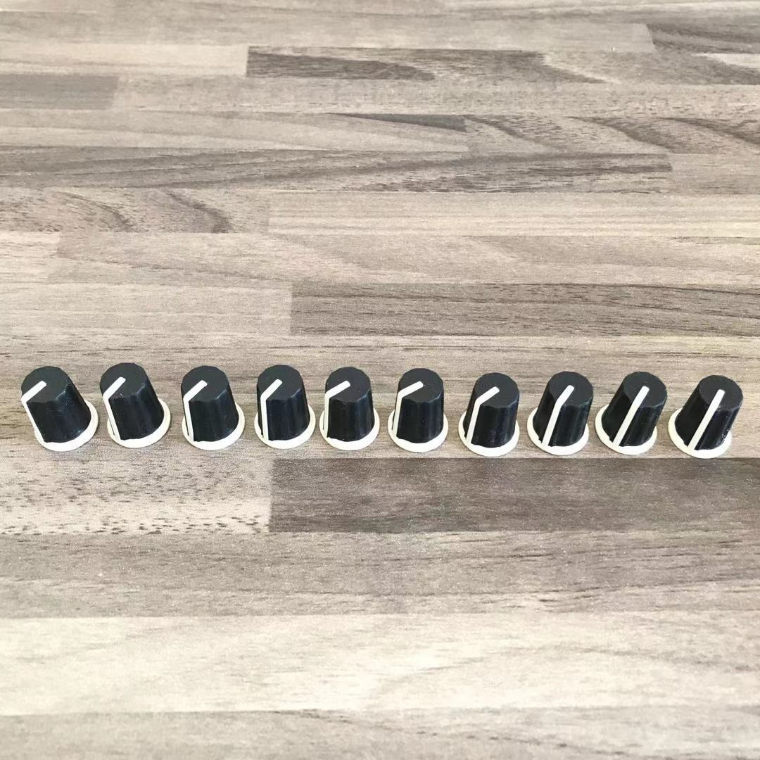 10Pcs Voor Pioneer DDJ-RR SB2 Mixer Eq Knop Cap / 180 Graden Potentiometer Rubber Knop Cap / Audio Volume schakelaar Knop