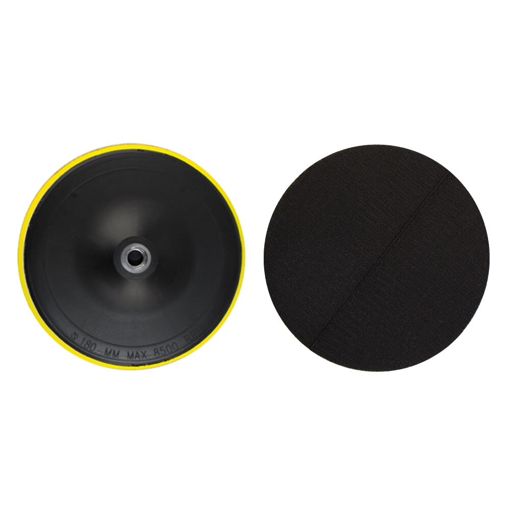 Almohadilla de esponja de pulido 10 Uds. 3 ''5'' 6 ''7'' Kit de herramientas de mano pulido circular compuesto para pulidor de coche