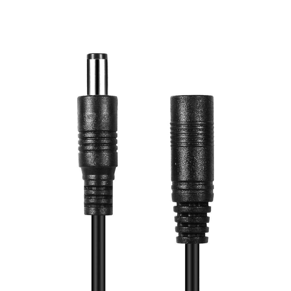 12V DC Verlengkabel 5.5mm * 2.1mm Mannelijke Vrouwelijke Netsnoer Kabel 1m 2m 3m 5m 10m Breiden Draad voor CCTV Camera DC Verlengen Netsnoer