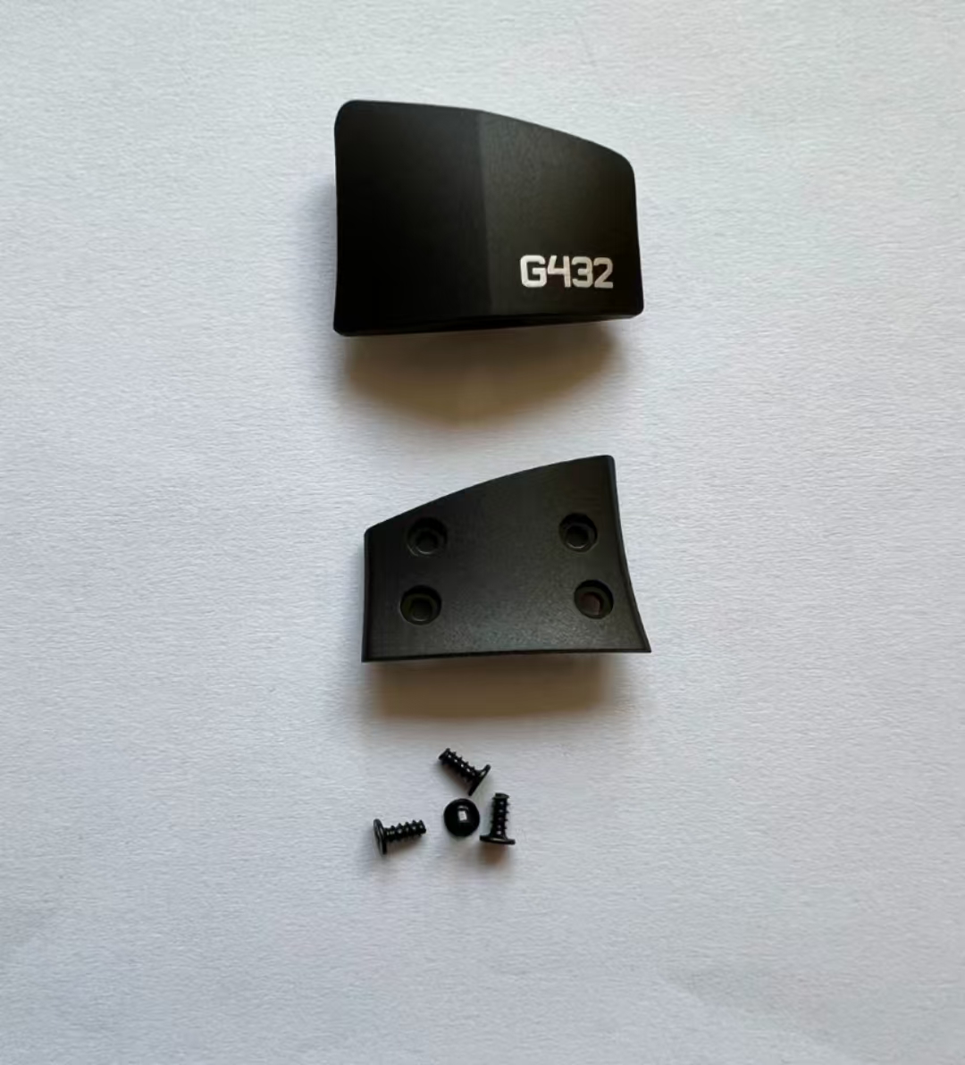 Original Ersatzteile für Logitech G432/G332 Kopfhörer, Ersatzteile aus Kunststoff mit Scharnierschnalle: Schwarz