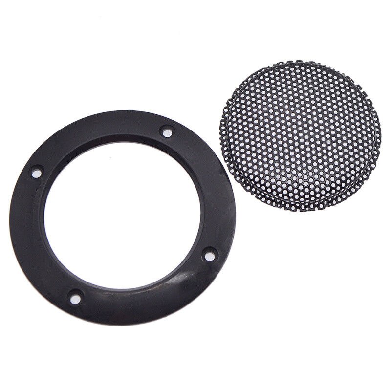 1 Paar 3 Inch Speaker Grille Cover Luidspreker Beschermende Mesh Cover Decoratie Cirkel Luidspreker Accessoires