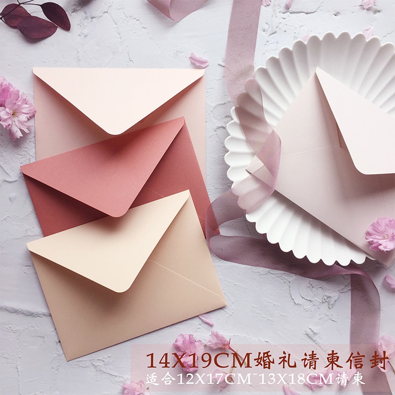 20 pièces/lot enveloppe de luxe européenne pour carte postale nouveauté enveloppe papier d'écriture de mariage anniversaire noël littérki papeterie