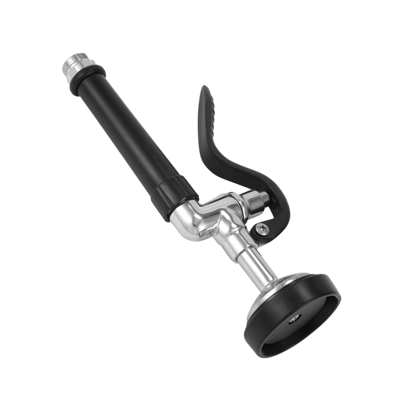 Pre Rinse Sprayer Commercial Kitchen Faucet Parts Chrome Finished (Black) CNIM